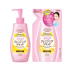 ソフティモクレンジングリキッド（ハニーマイルド）本体/つめかえ